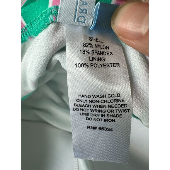 NWT Draper James Prep In Your Step Draped Bandeau One Piece Swimsuit Size Small - Picture 10 of 11